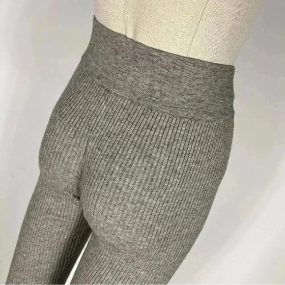🌟OKAKIE  ribbed cropped leggings L - Picture 5 of 11